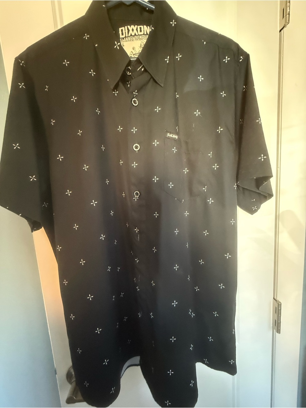 Dixxon Black Short-Sleeve Button-Up Shirt -Suicidal Tendencies